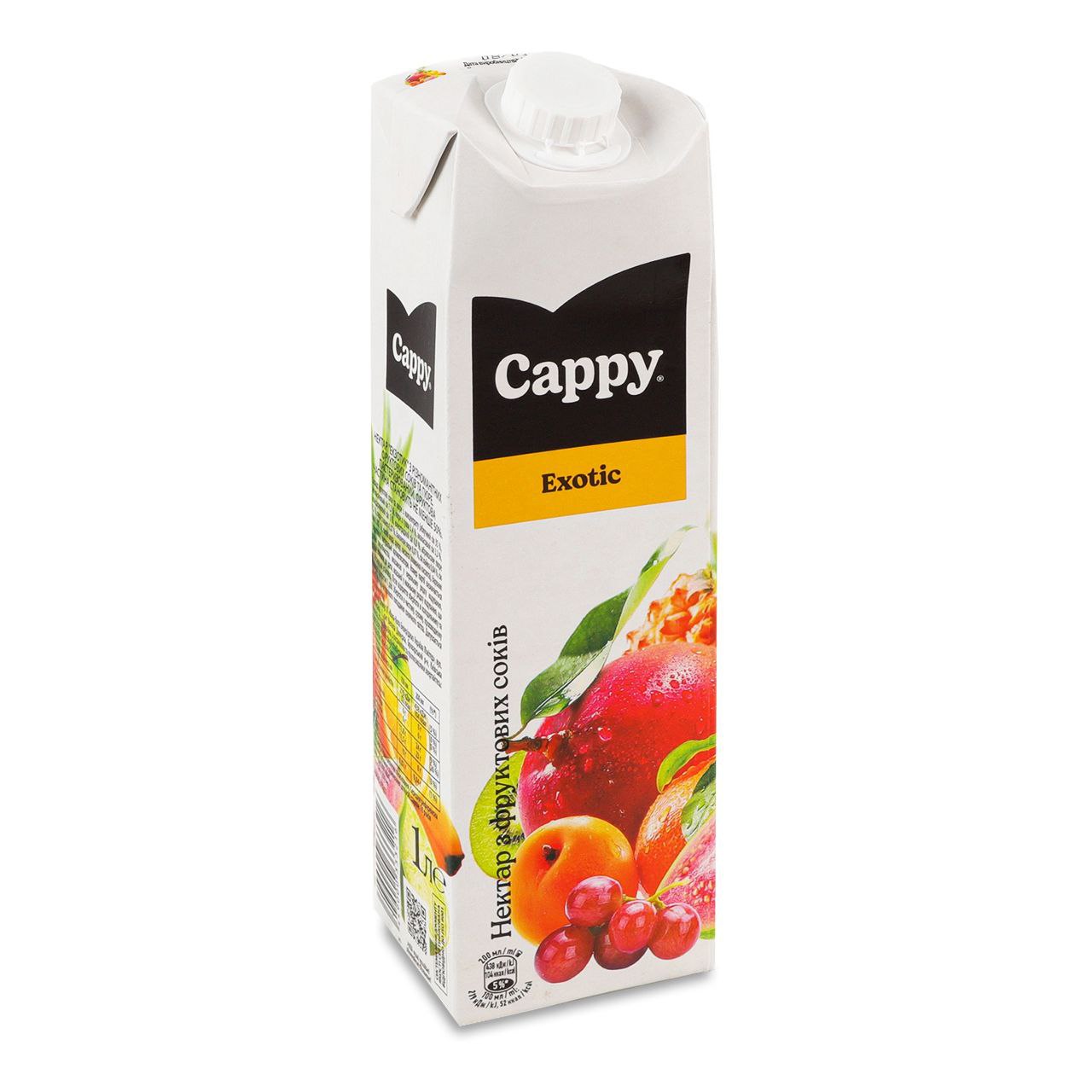 Нектар Cappy Exotic з фруктових соків та пюре 1 л